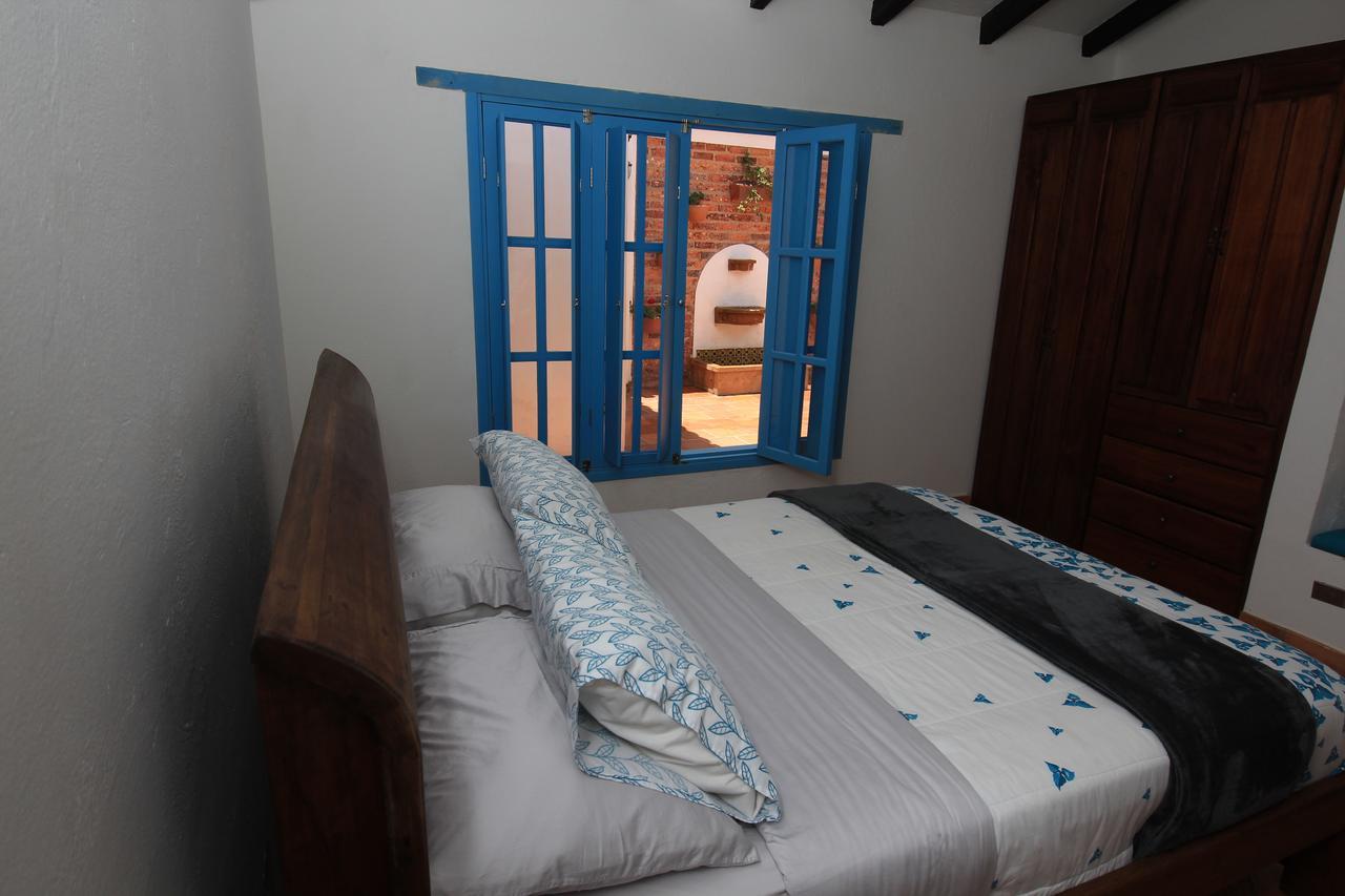 ビージャ・デ・レイバ Casa Azul Leyvaヴィラ エクステリア 写真