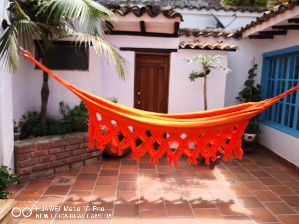 ビージャ・デ・レイバ Casa Azul Leyvaヴィラ エクステリア 写真