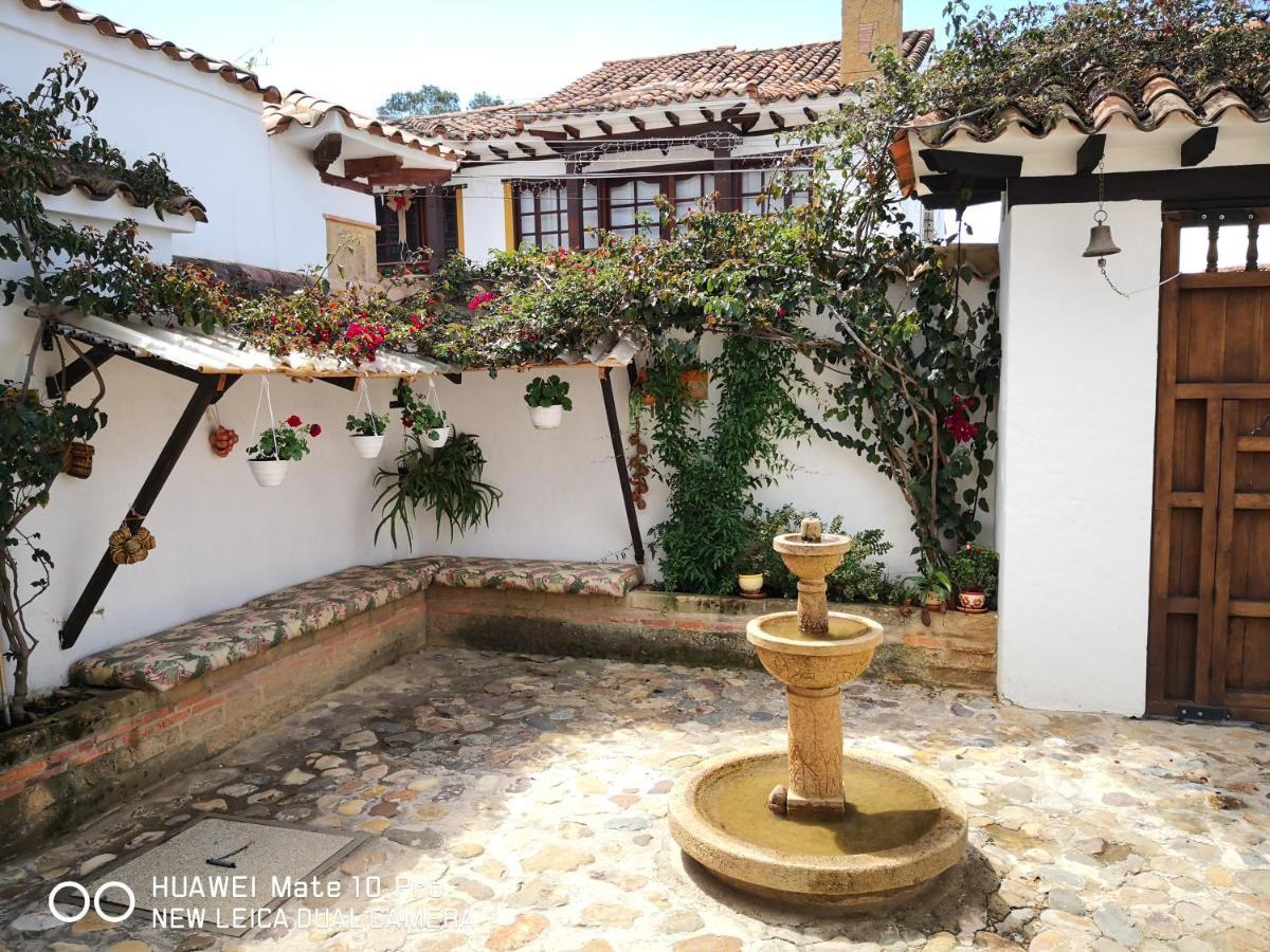 ビージャ・デ・レイバ Casa Azul Leyvaヴィラ エクステリア 写真
