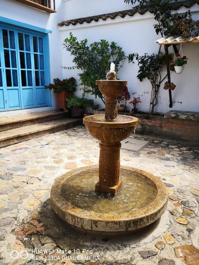 ビージャ・デ・レイバ Casa Azul Leyvaヴィラ エクステリア 写真