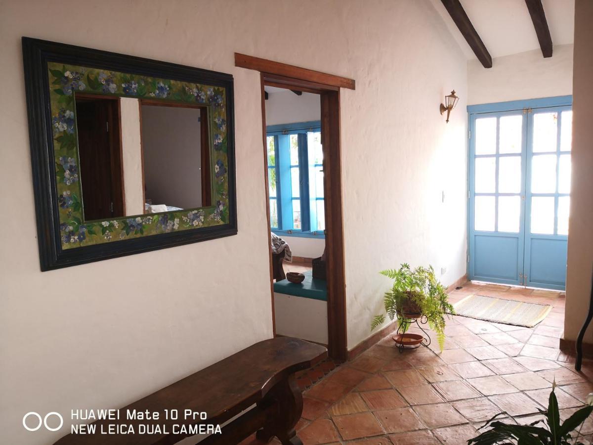 ビージャ・デ・レイバ Casa Azul Leyvaヴィラ エクステリア 写真