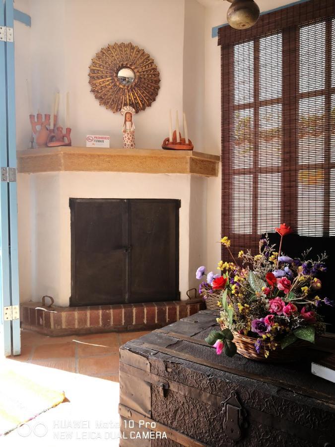 ビージャ・デ・レイバ Casa Azul Leyvaヴィラ エクステリア 写真