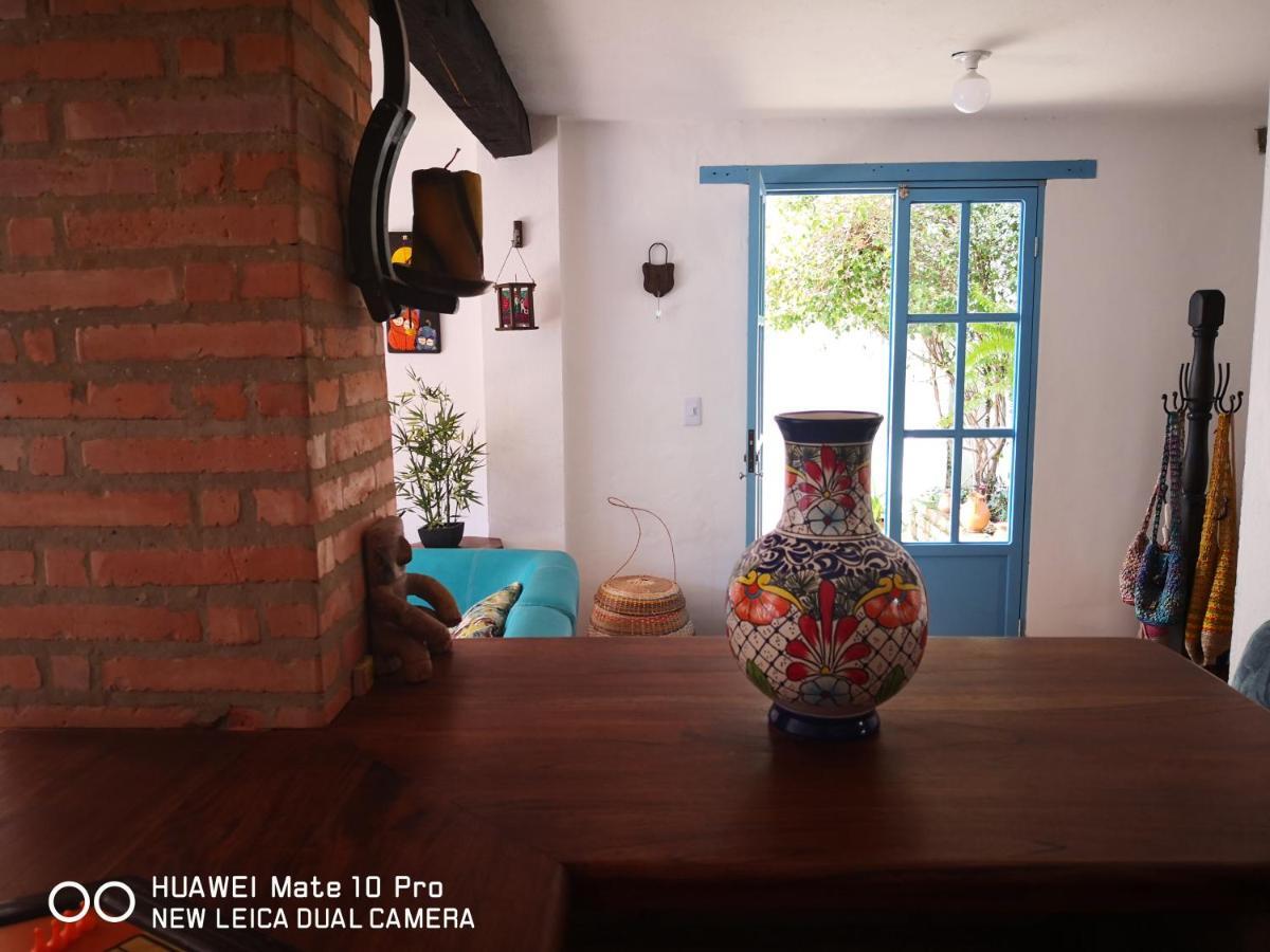 ビージャ・デ・レイバ Casa Azul Leyvaヴィラ エクステリア 写真